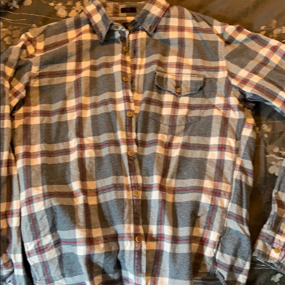 Flannel button down